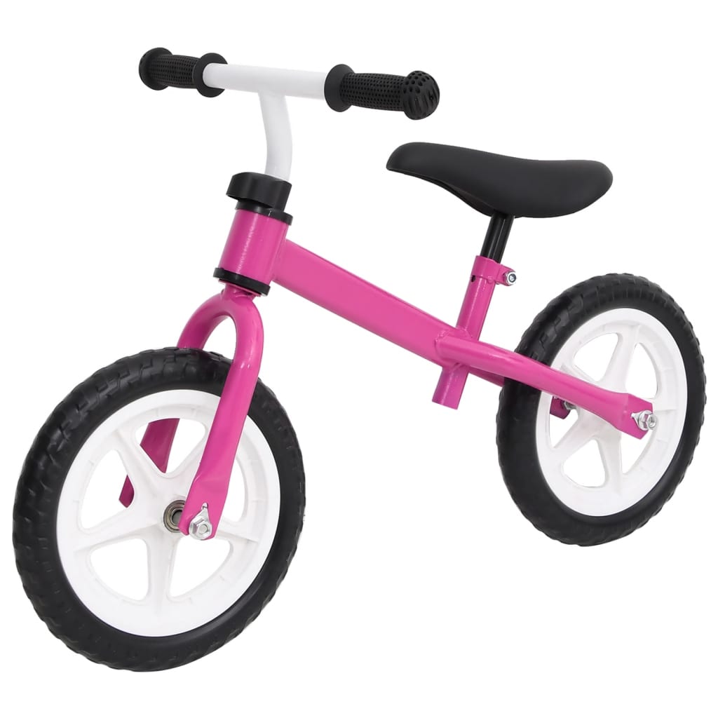 vidaXL Balance Bike 9.5 inch Wheels Pink