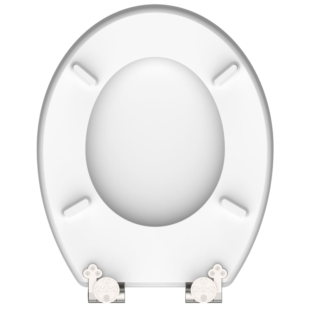 SCHÜTTE High Gloss Toilet Seat with Soft-Close DIAMOND MDF