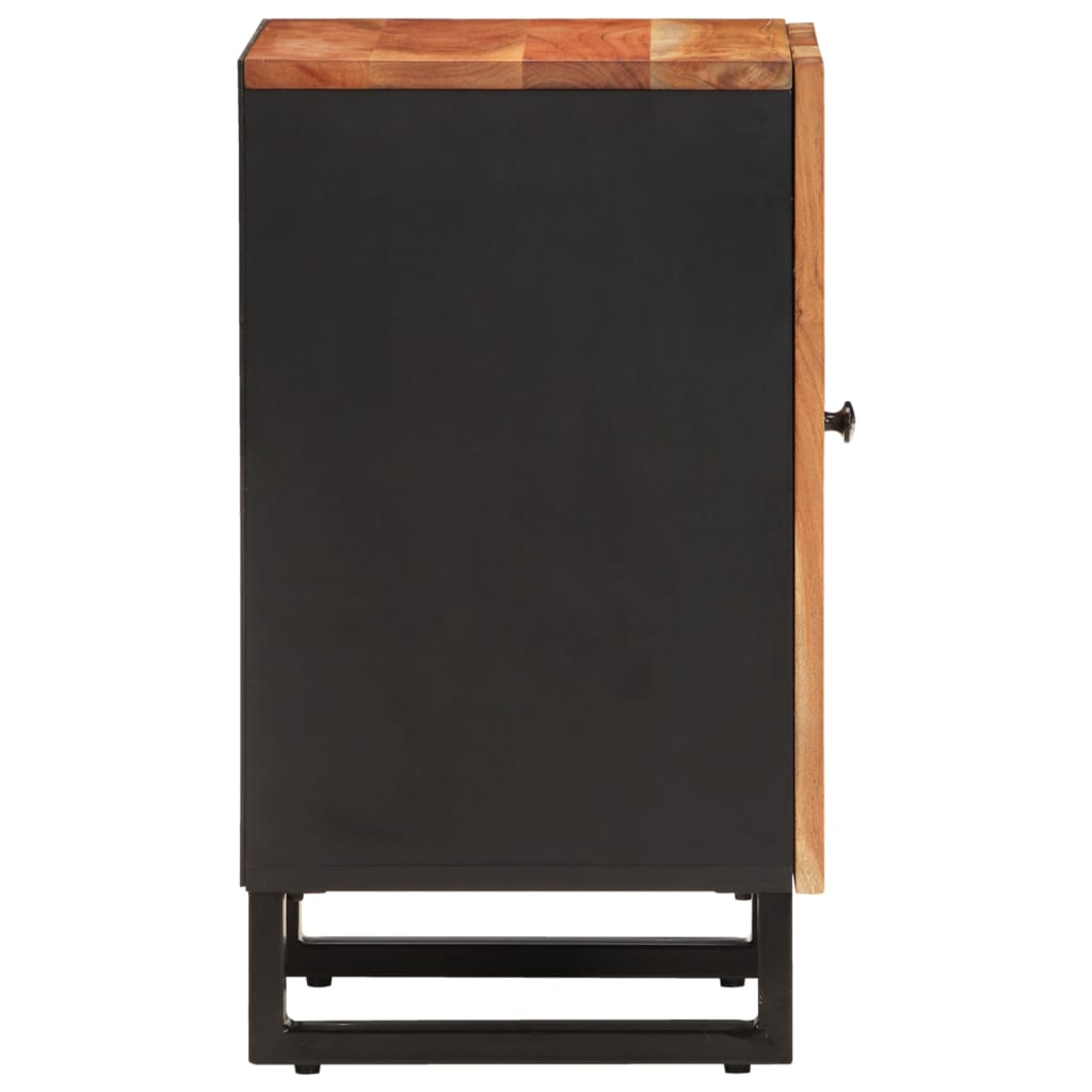 vidaXL Bathroom Cabinet 38x33x58 cm Solid Wood Acacia