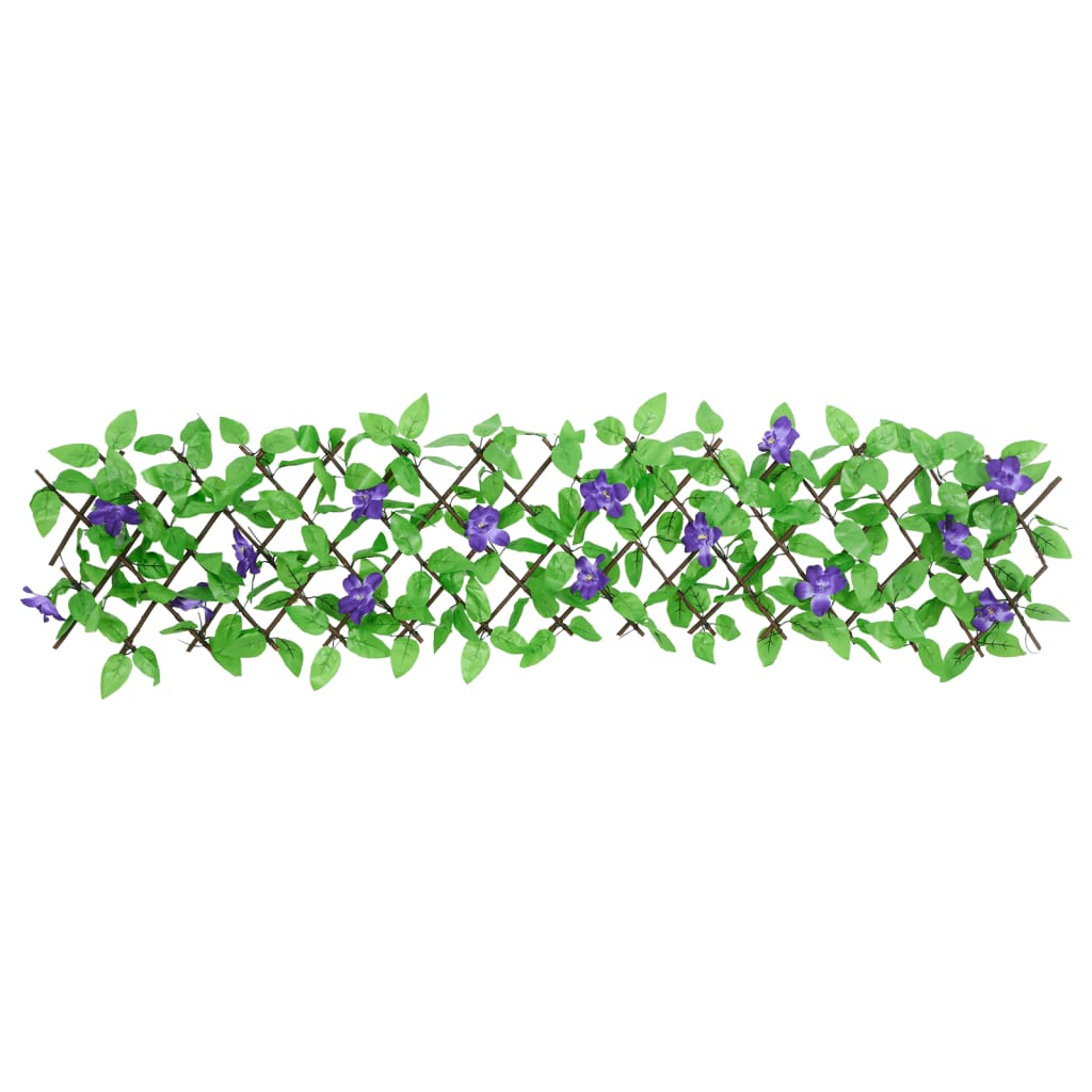 vidaXL Artificial Ivy Trellis Expandable 5 pcs Green 180x20 cm