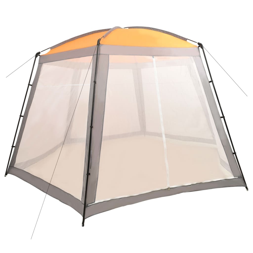 vidaXL Pool Tent Fabric 500x433x250 cm Grey