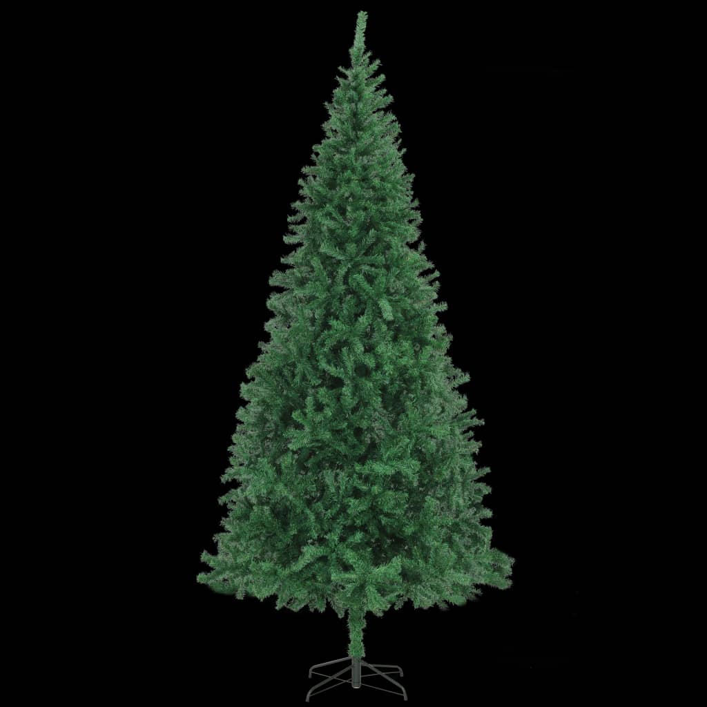 vidaXL Artificial Pre-lit Christmas Tree 300 cm Green