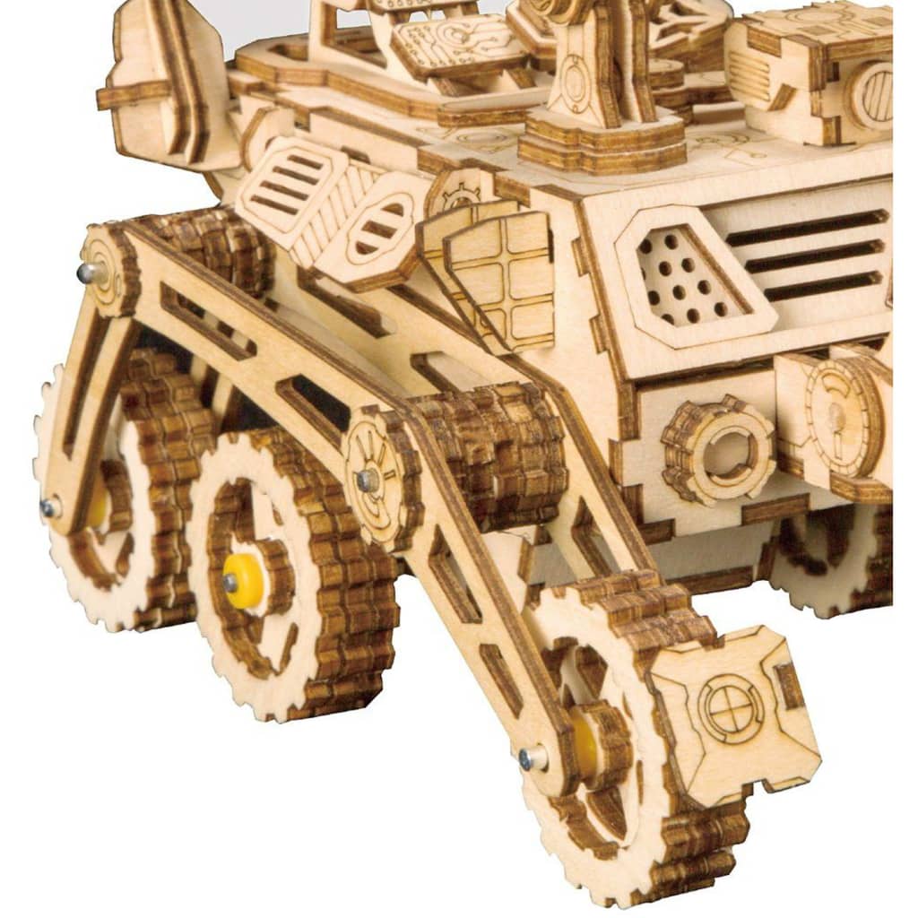 Robotime Solar Energy Scale Car Kit Curiosity Rover