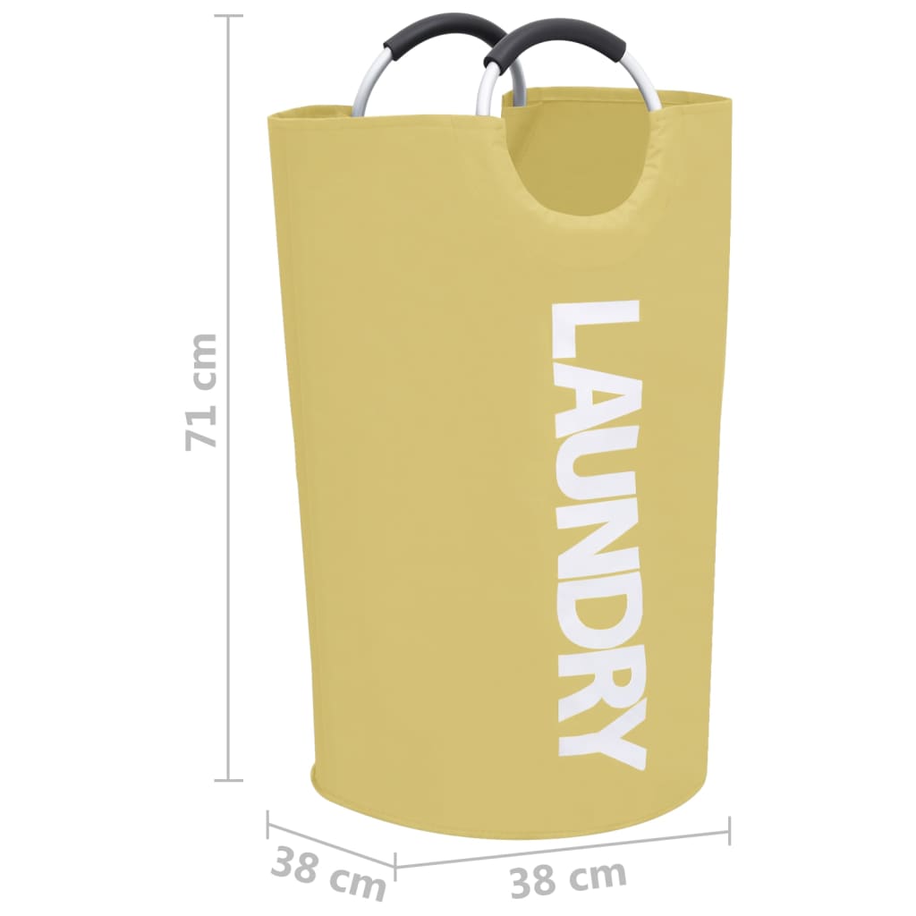 vidaXL Laundry Sorter Cream