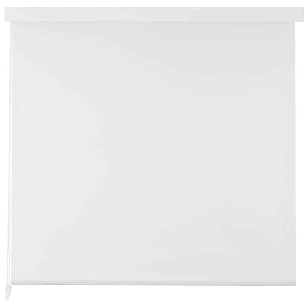vidaXL Shower Roller Blind 80x240 cm White