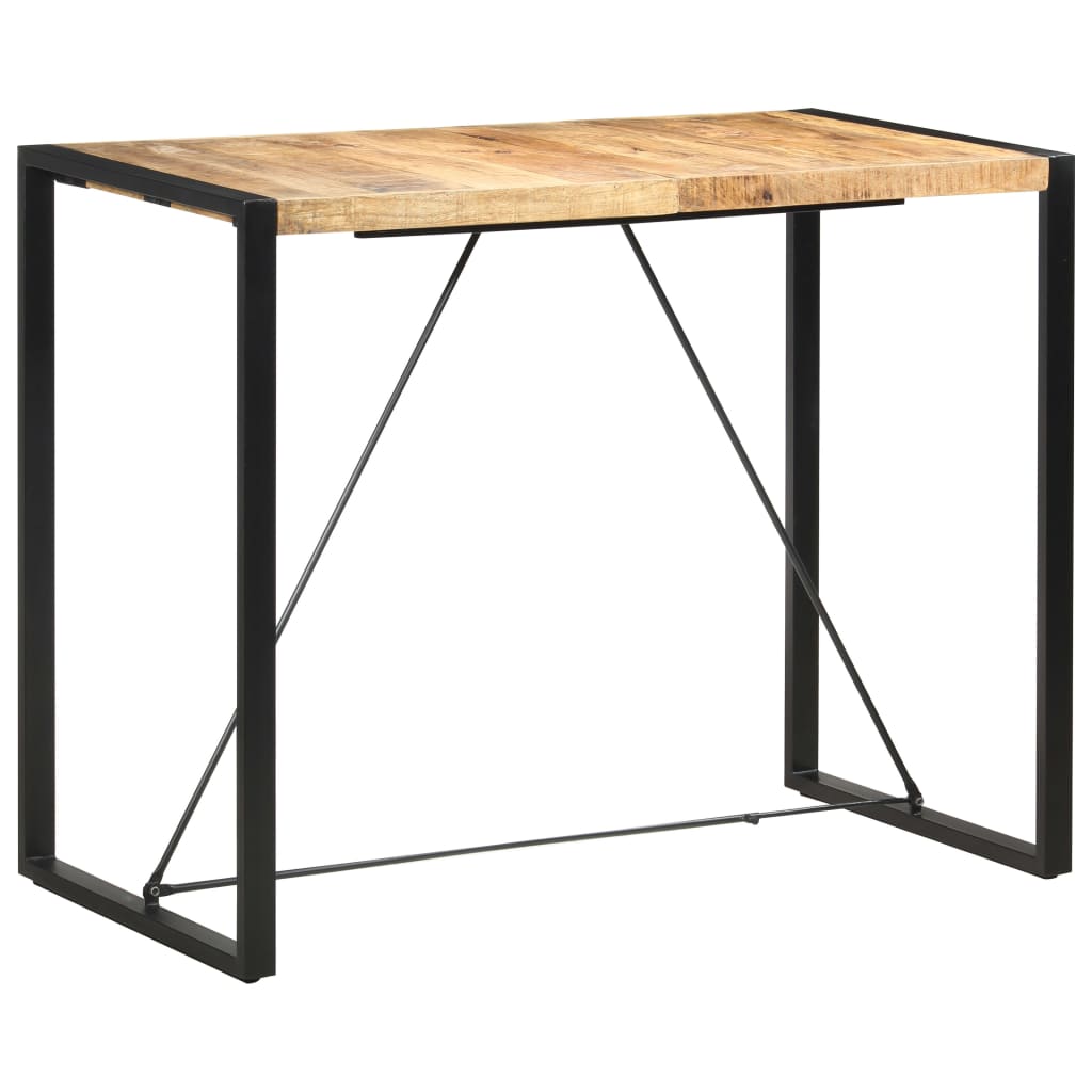 vidaXL Bar Table 140x70x110 cm Solid Mango Wood