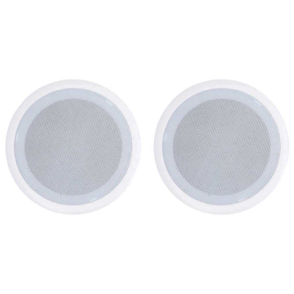 vidaXL Built-in Wall and Ceiling Speakers 2 pcs 80 W