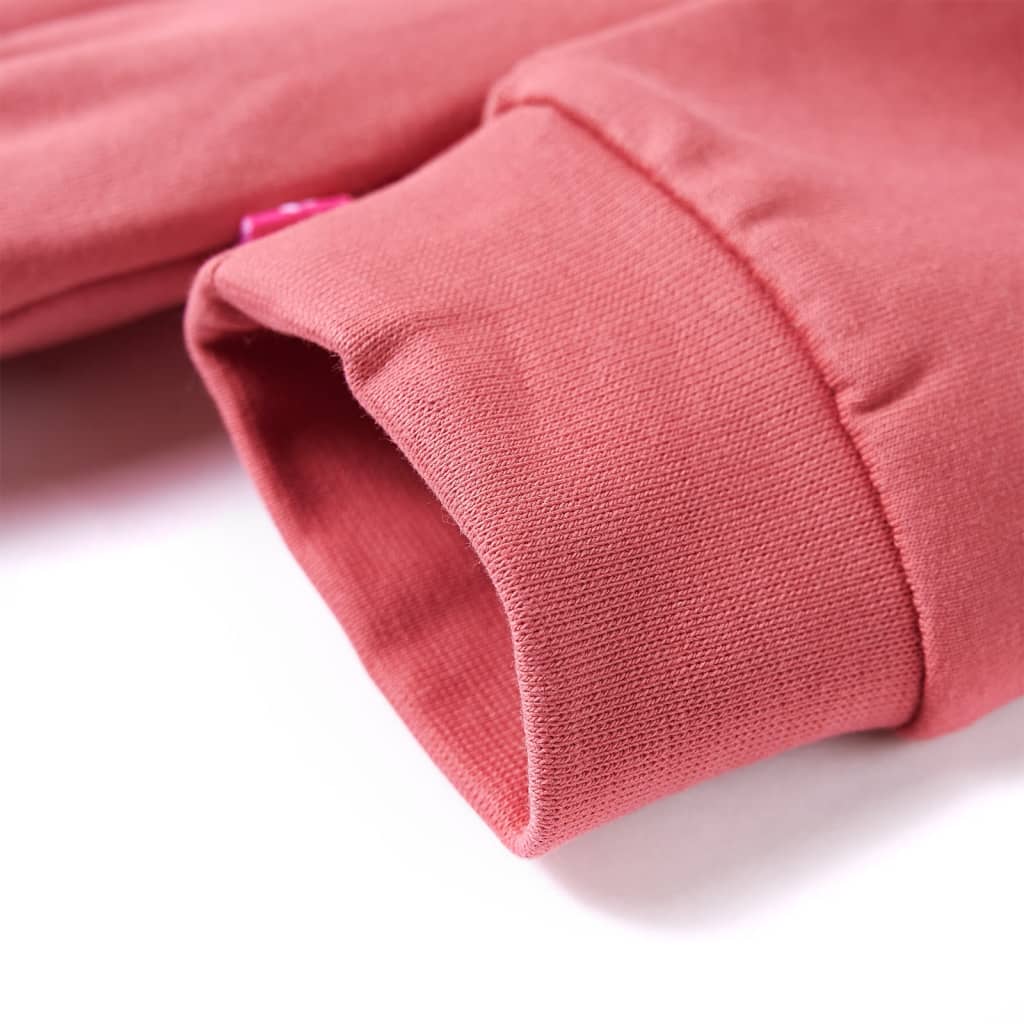 Kids' Hooded Sweatshirt Old Pink 92
