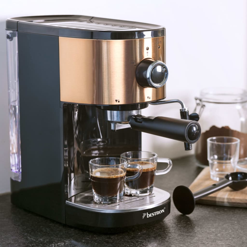 Bestron Espresso Maker Copper Collection AES1000CO 1.2 L