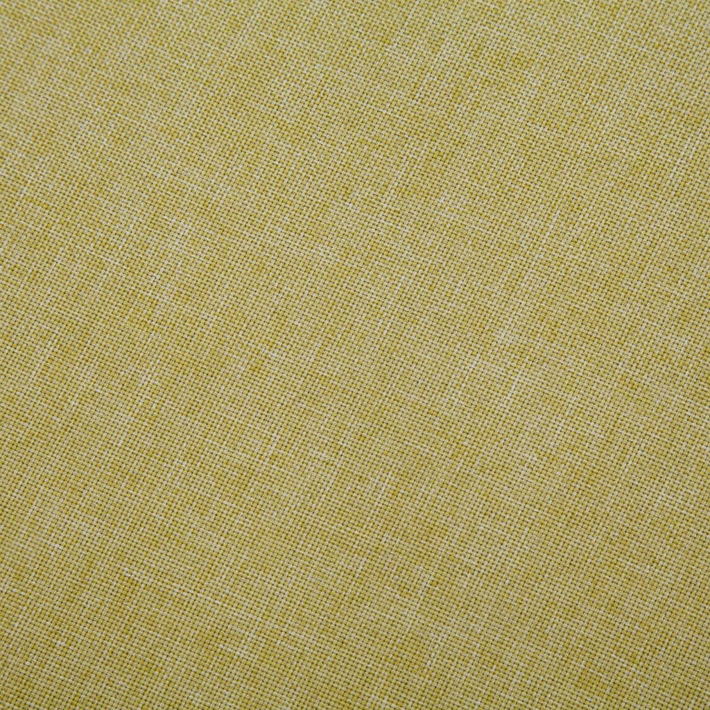 vidaXL Sofa Bed Green Fabric