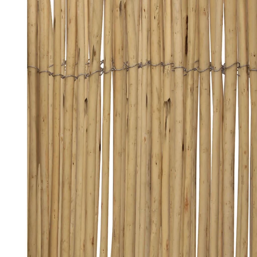 vidaXL Willow Fence 5x1.7 m