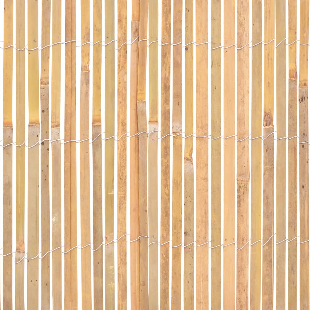 vidaXL Bamboo Fence 1000x50 cm