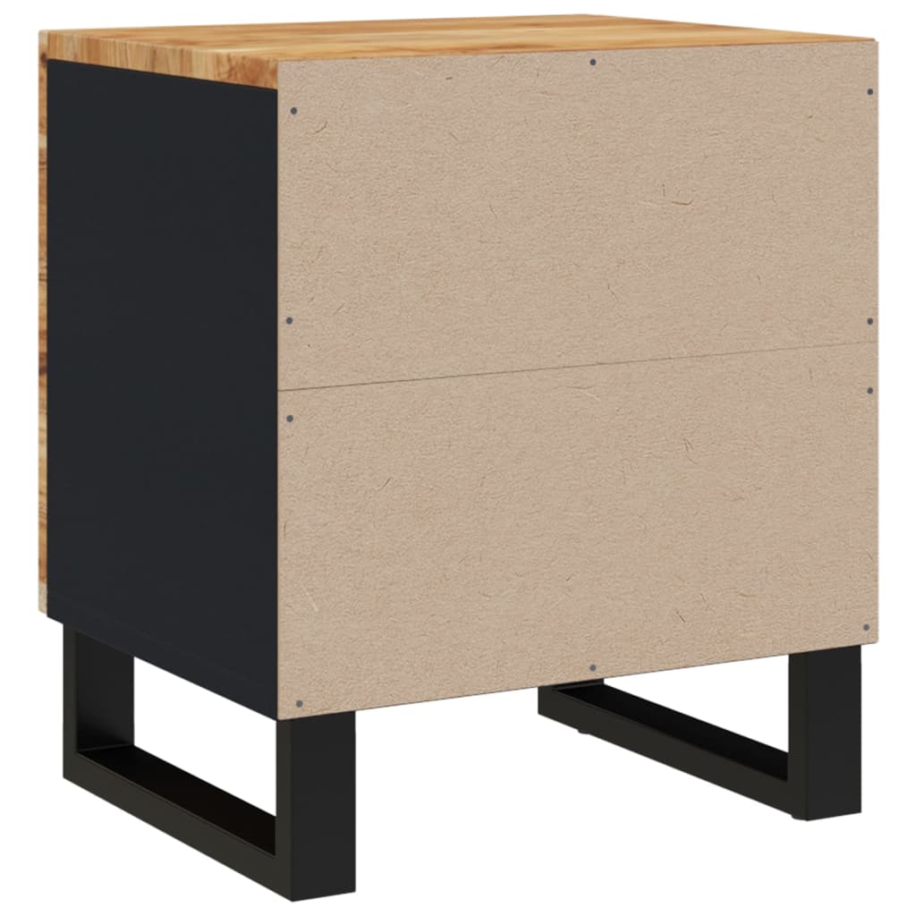 vidaXL Bedside Cabinets 2 pcs 40x33x46 cm Solid Wood Acacia