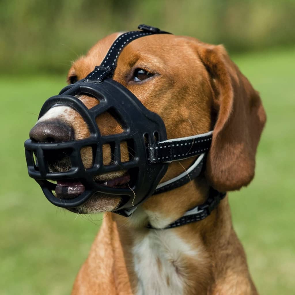 Trixie chiens déclarer avec empiècements Dog Muzzle with Net Insert 