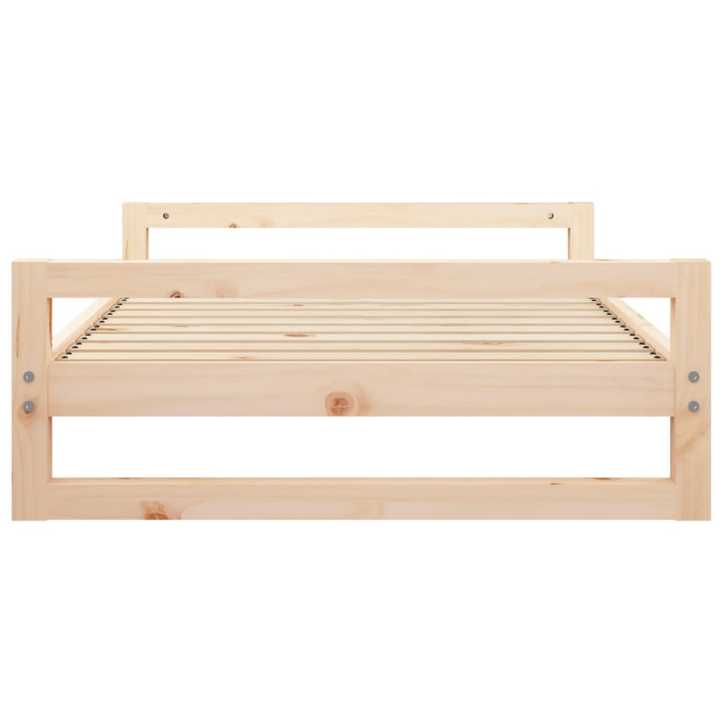 vidaXL Dog Bed 105.5x75.5x28 cm Solid Pine Wood