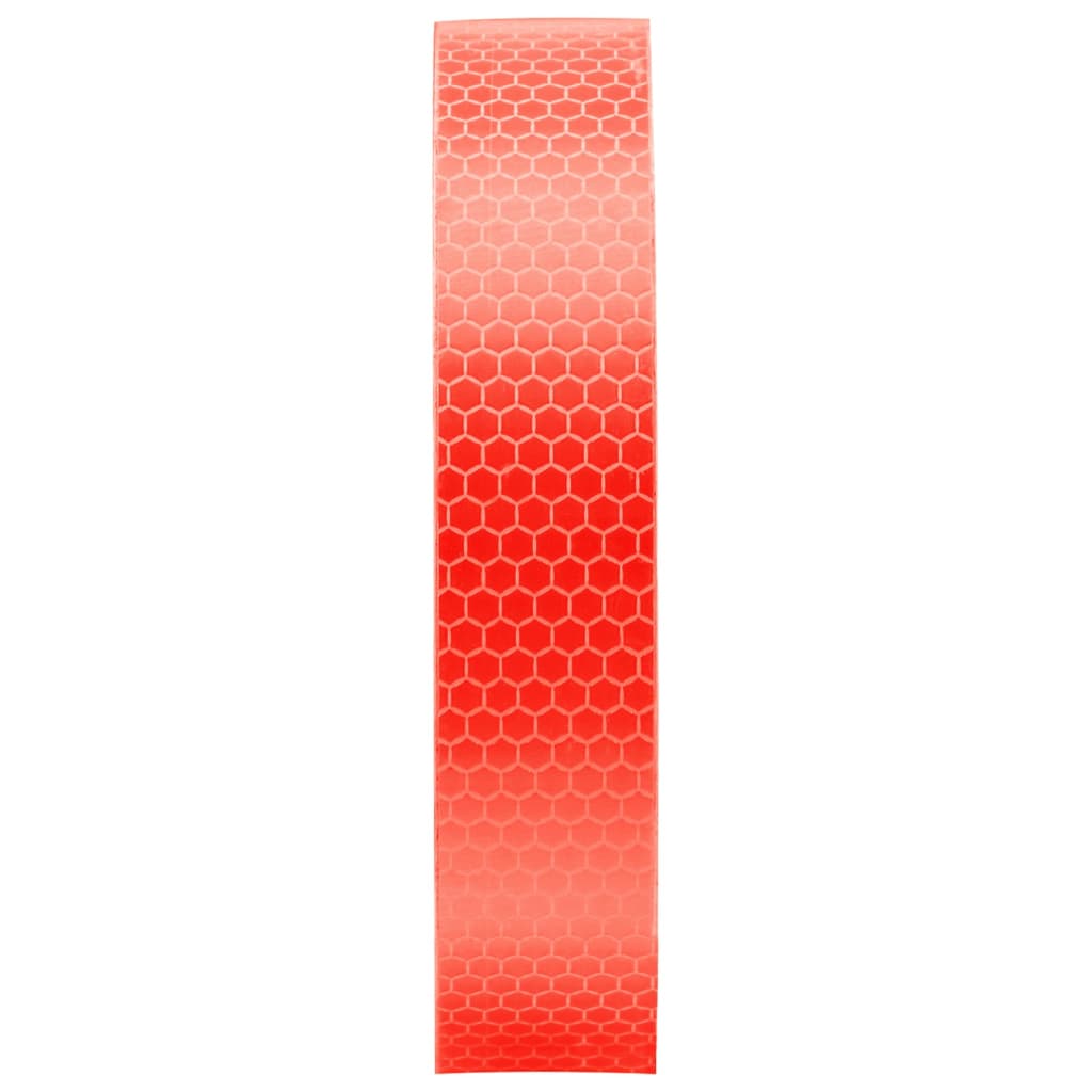 vidaXL Reflective Tape Red 2.5 cmx20 m PVC