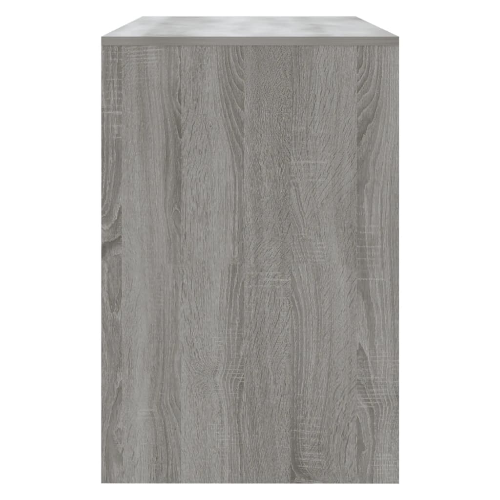 vidaXL 3 Piece Dining Set Grey Sonoma Engineered Wood
