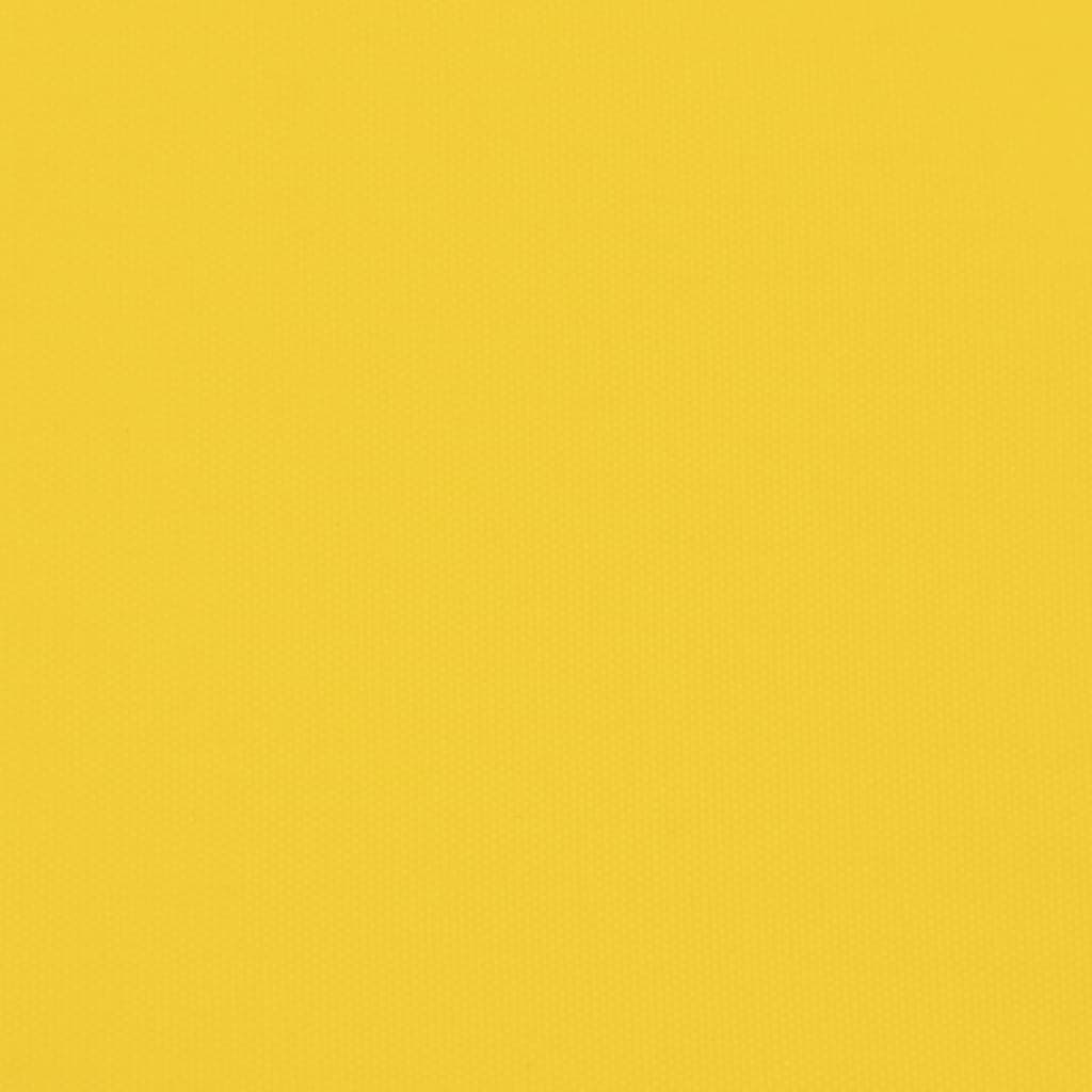 vidaXL Pet Bike Trailer Yellow Oxford Fabric and Iron