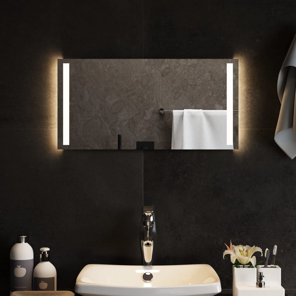 vidaXL LED Bathroom Mirror 60x30 cm