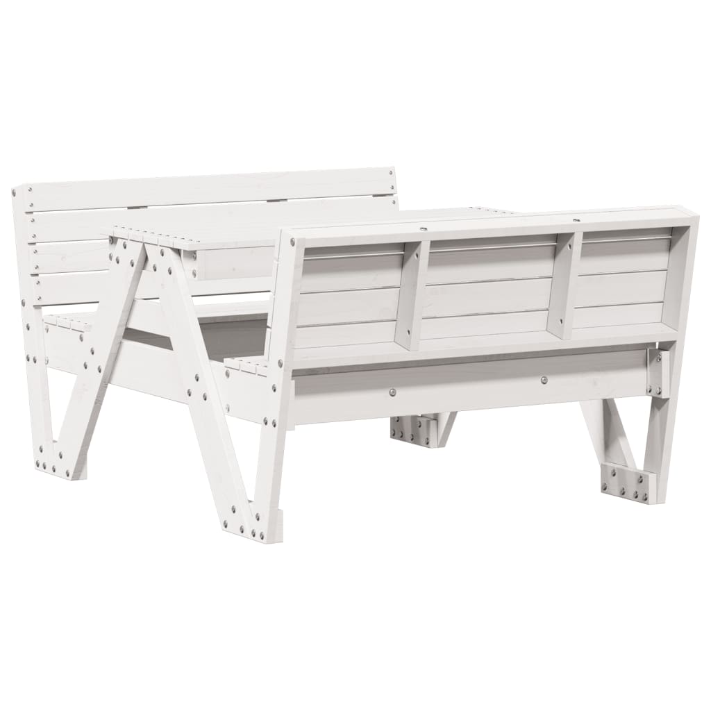 VidaXL Tavolo Da Picnic Per Bambini 88x122x58 Cm Legno Impregnato Pino - 14
