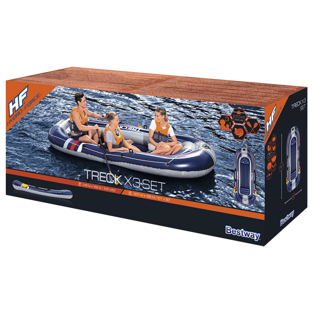 Bestway Hydro-Force Inflatable Boat Treck X3 307x126 cm