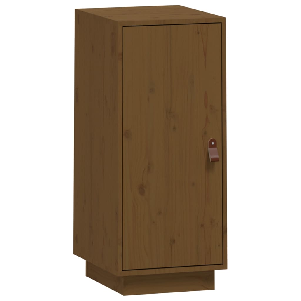 vidaXL Sideboard Honey Brown 34x40x75 cm Solid Wood Pine