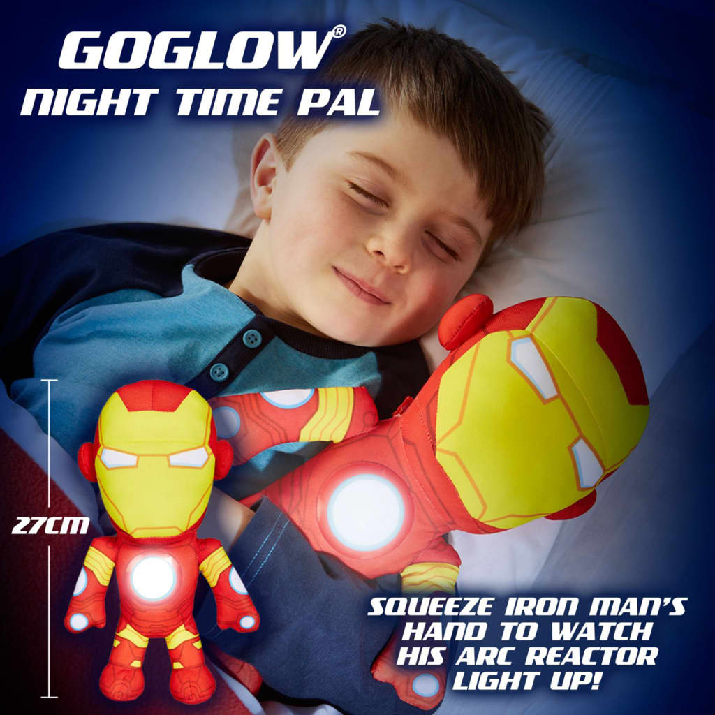 Marvel Night Light Red Avengers Iron Man WORL221001