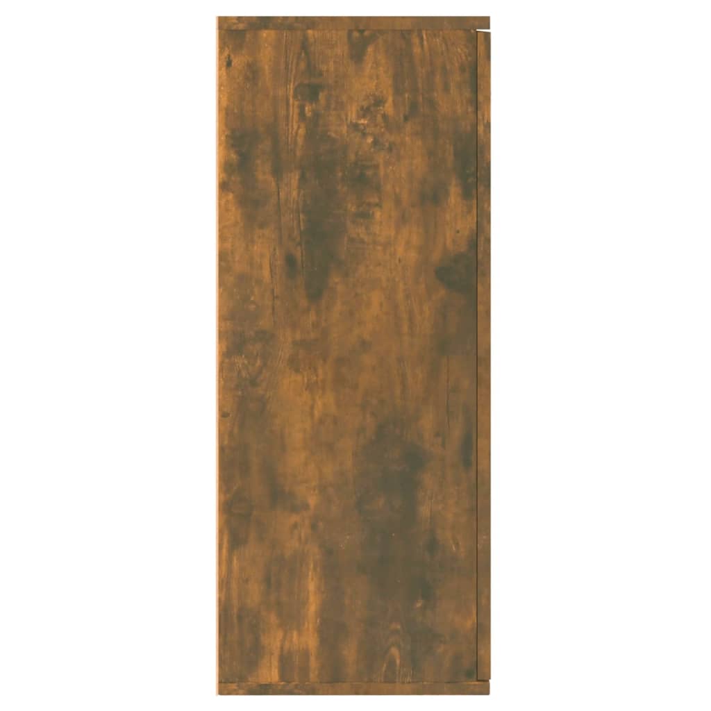 vidaXL Sideboard Smoked Oak 105x30x75 cm Engineered Wood