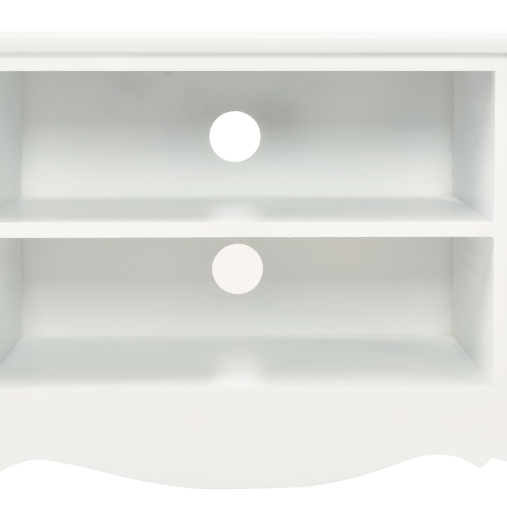 vidaXL TV Cabinet White 120x30x40 cm Wood