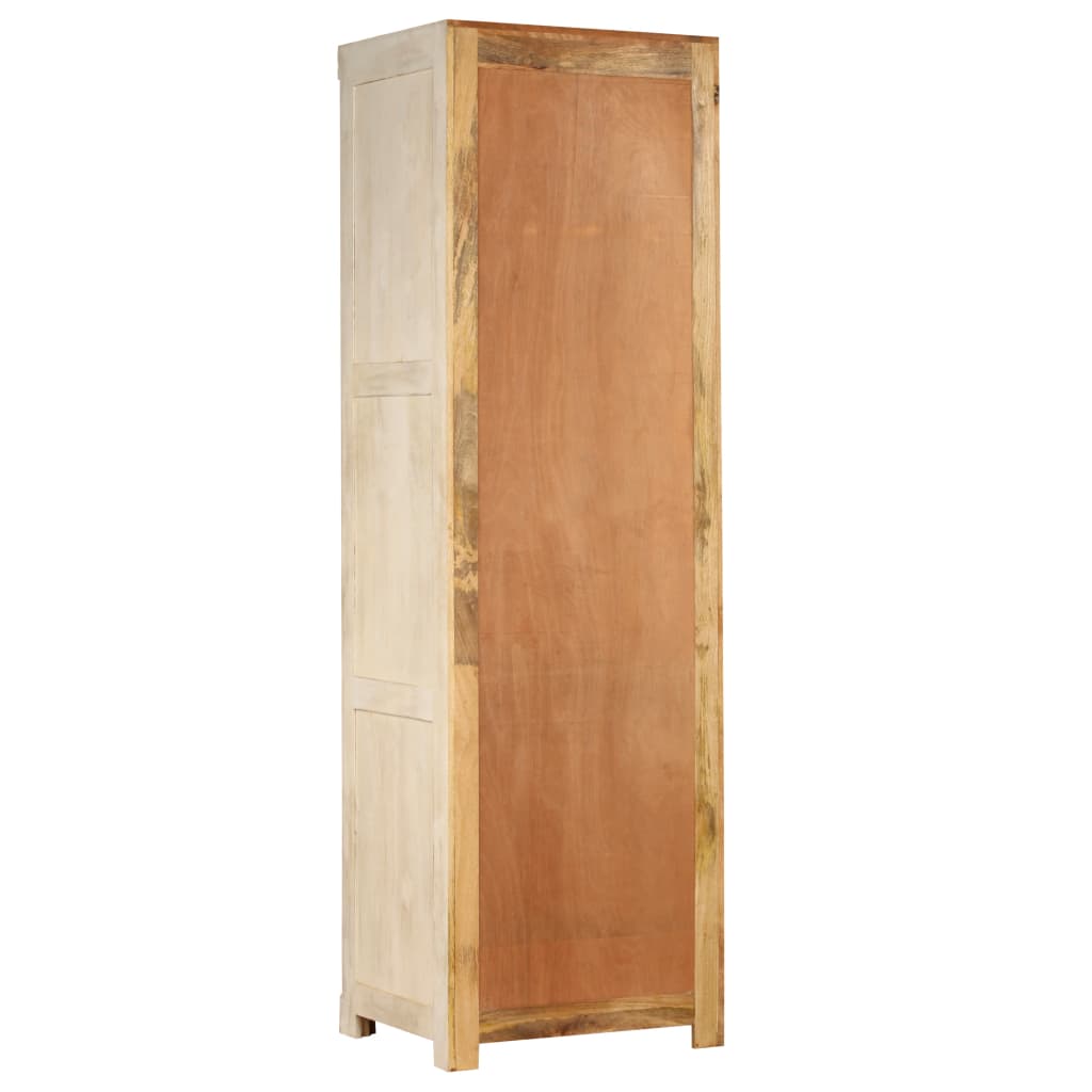 vidaXL Wardrobe Solid Mango Wood 60x50x200 cm
