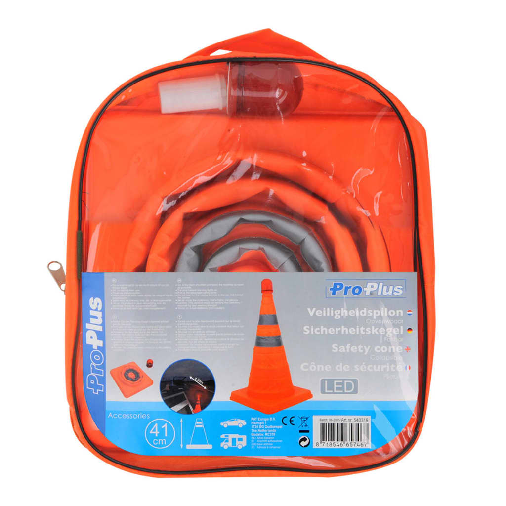 ProPlus Safety Cone Collapsible with LEDs 540319