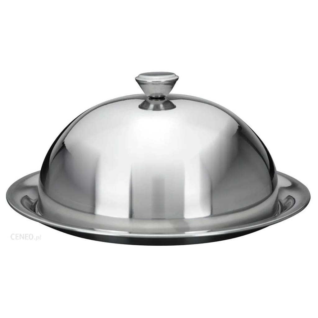 Excellent Houseware Bell Jar with Base Plate Stainless Steel