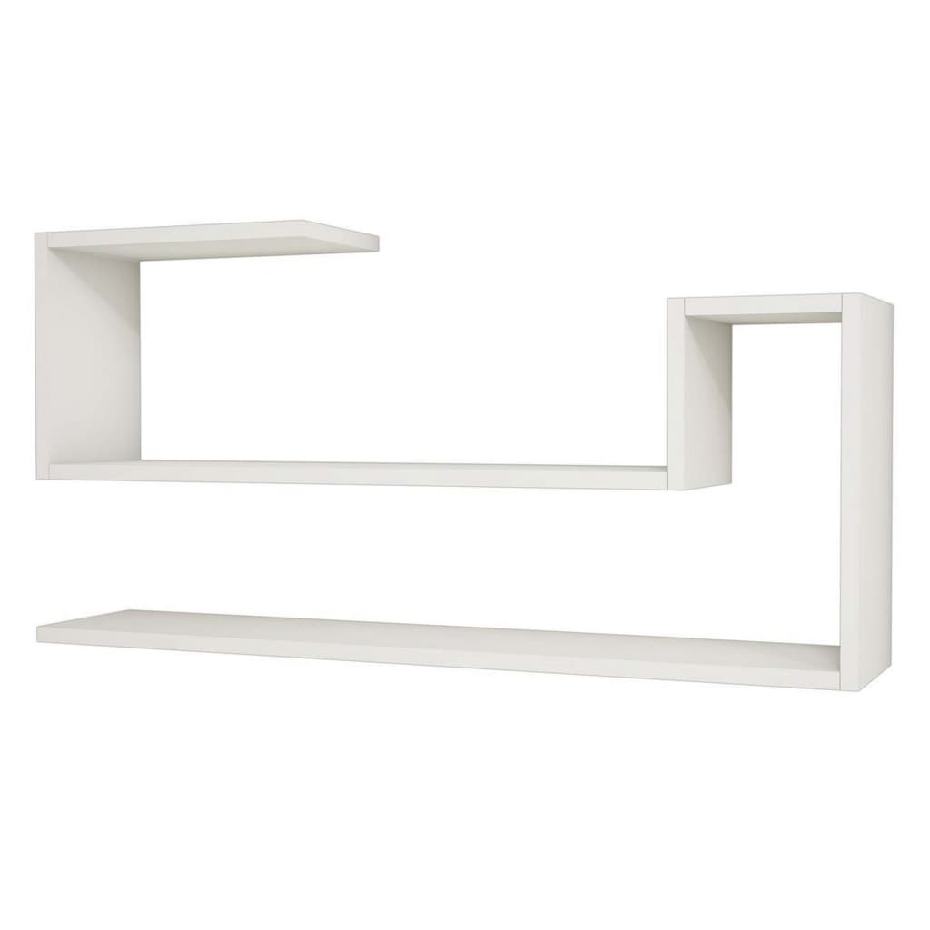 Homemania Wall Shelf Airy 100x22x50cm White
