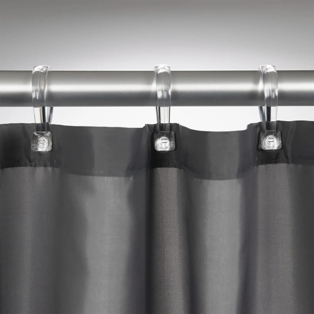 Sealskin Shower Curtain Madeira 240x200 cm Grey