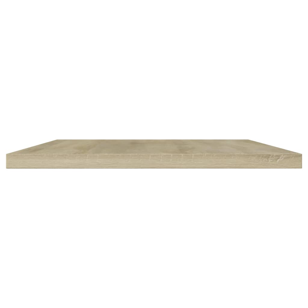 vidaXL Bookshelf Boards 4 pcs Sonoma Oak 100x20x1.5 cm Engineered Wood