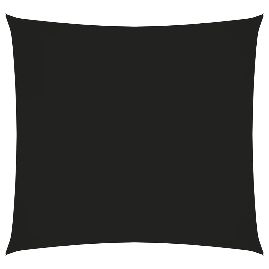 vidaXL Sunshade Sail Oxford Fabric Square 3.6x3.6 m Black