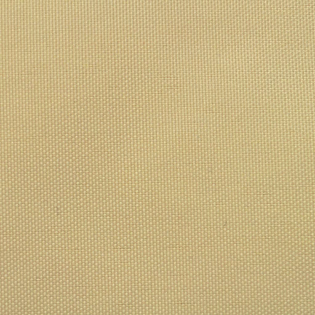 vidaXL Balcony Screen Oxford Fabric 75x400 cm Beige