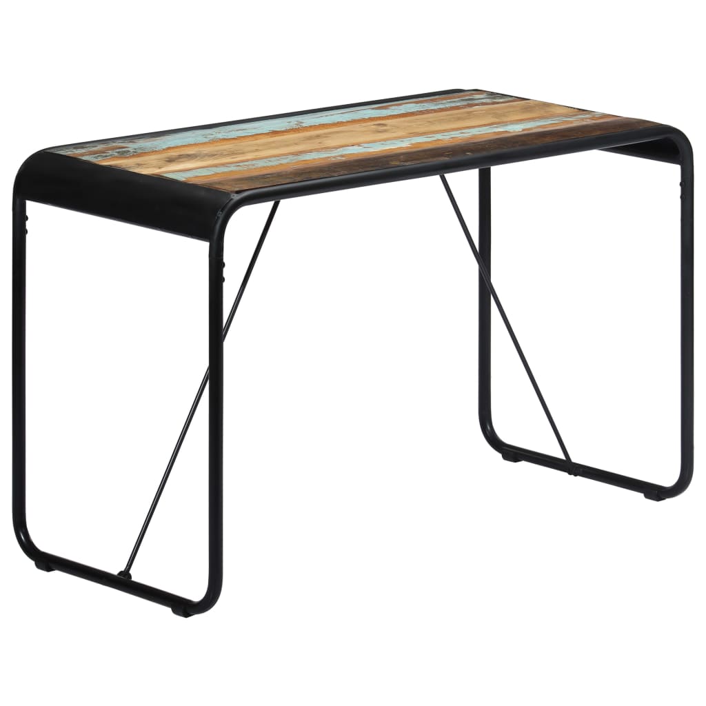 vidaXL Dining Table 118x60x76 cm Solid Reclaimed Wood