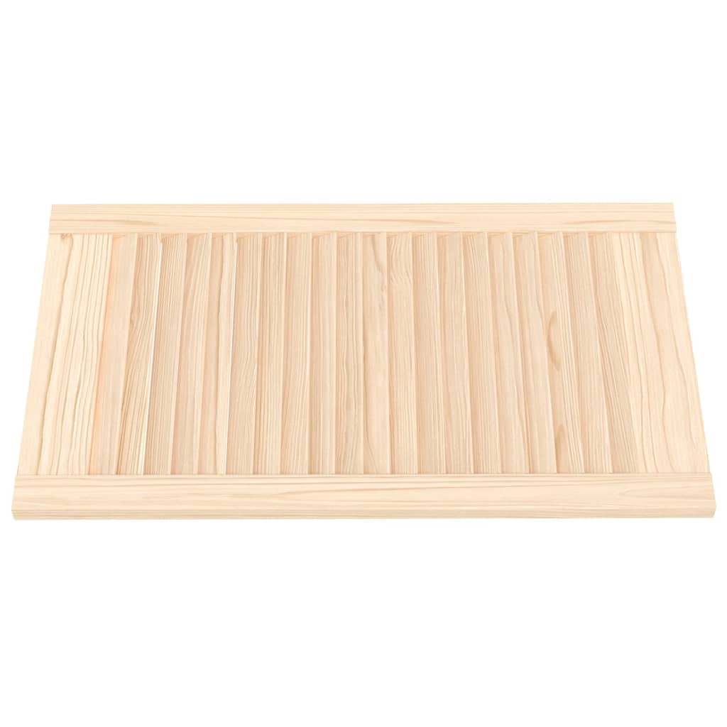 vidaXL Cabinet Doors Louvred Design 4 pcs 69x39.4 cm Solid Wood Pine