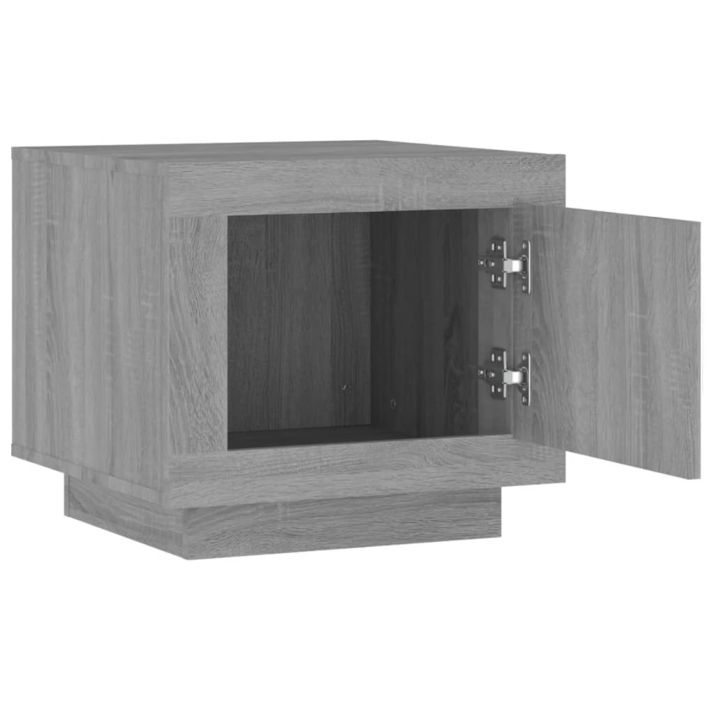 vidaXL Coffee Table Grey Sonoma 51x50x45 cm Engineered Wood