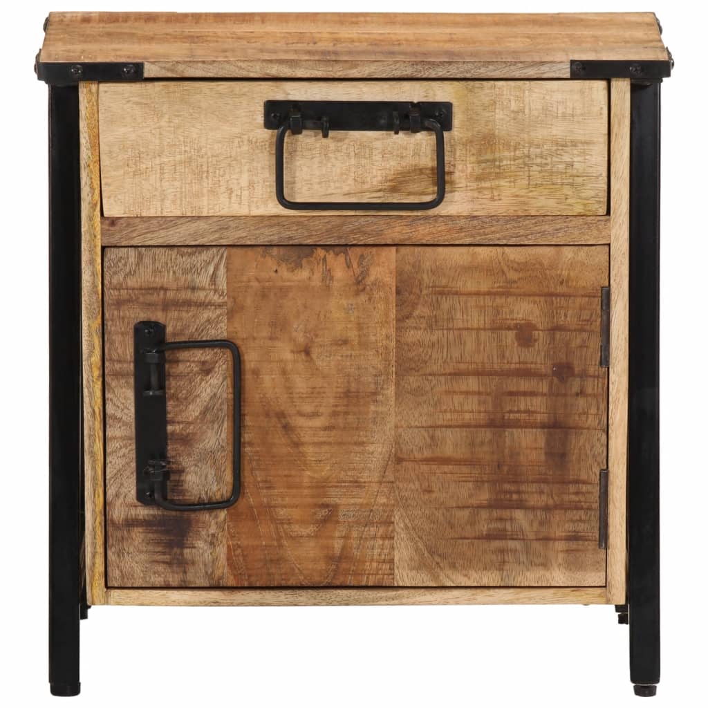 vidaXL Bedside Cabinet 40x30x42 cm Solid Wood Mango