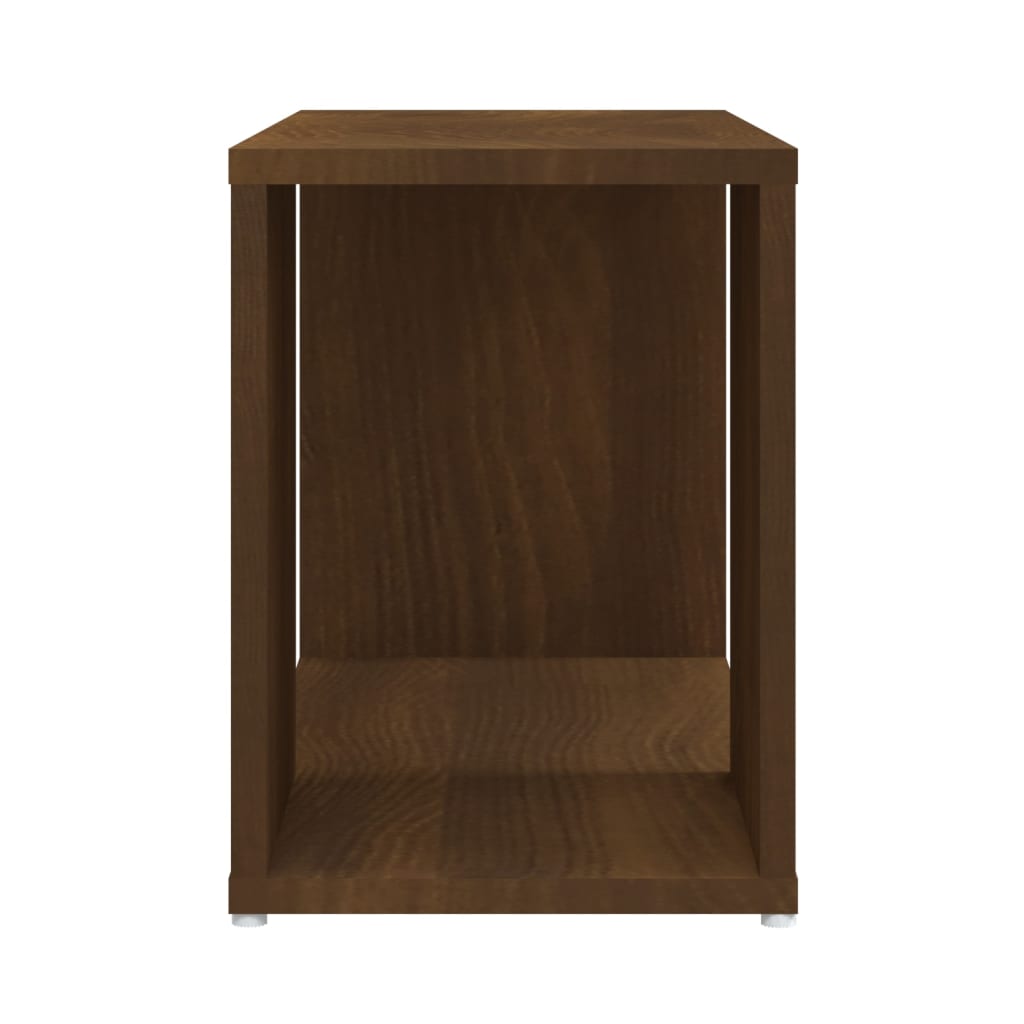 vidaXL TV Cabinet Brown Oak 60x24x32cm Engineered Wood