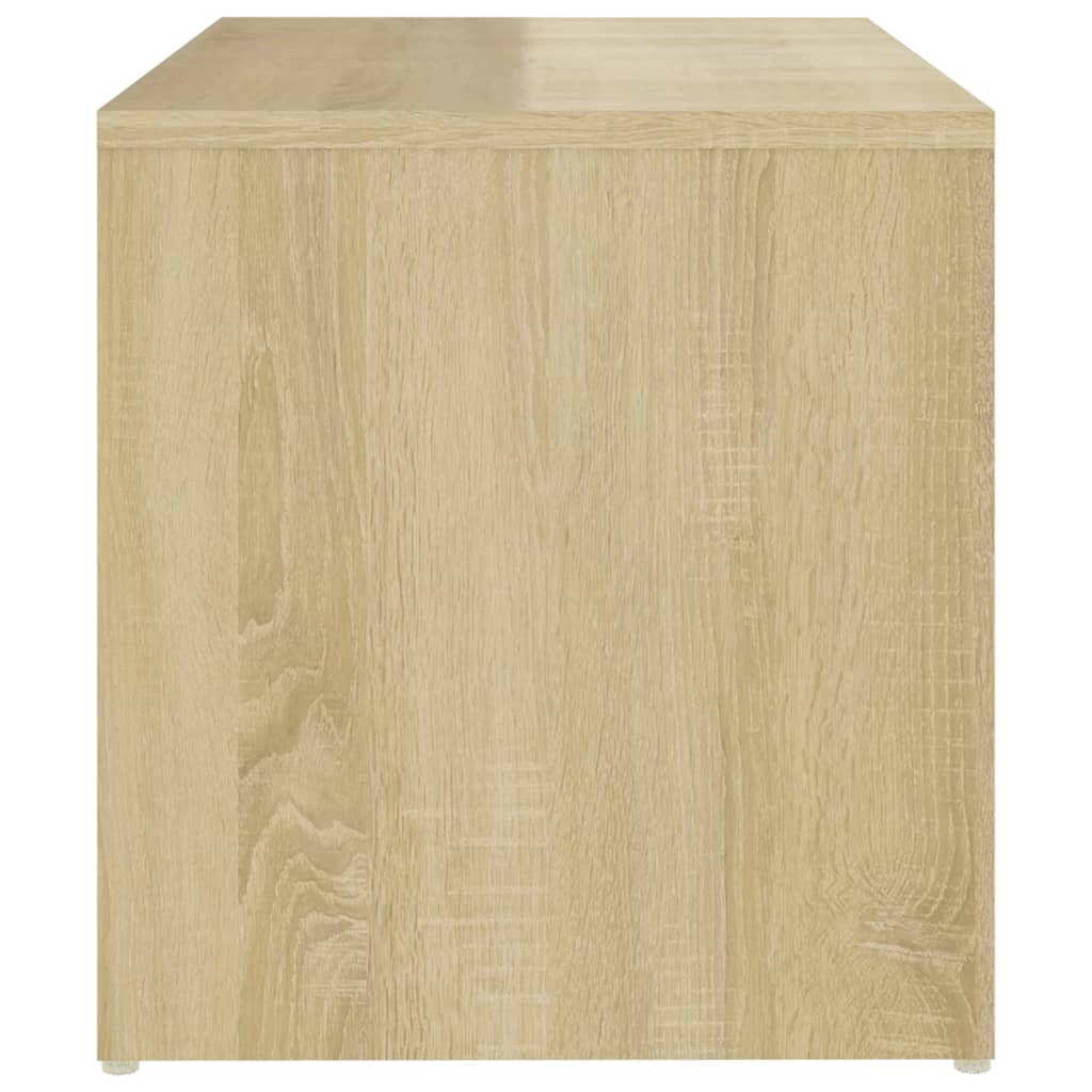 vidaXL Side Table Sonoma Oak 59x36x38 cm Engineered Wood