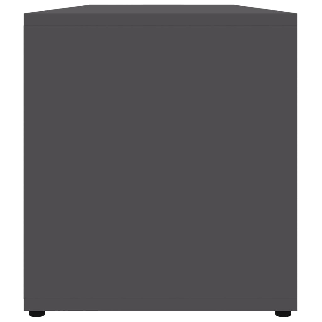 vidaXL TV Cabinet Grey 120x34x37 cm Engineered Wood