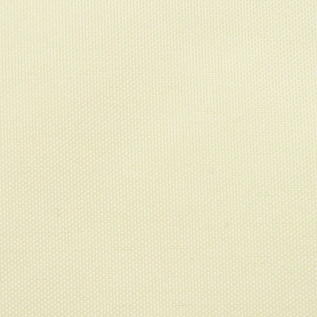 vidaXL Sunshade Sail Oxford Fabric Rectangular 5x6 m Cream