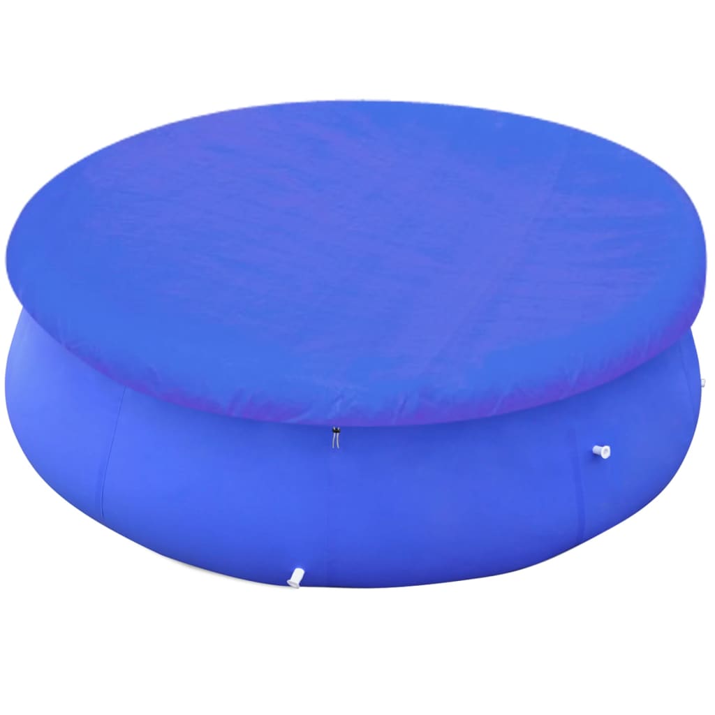 vidaXL Pool Covers 2 pcs for 360-367 cm Round Above-Ground Pools