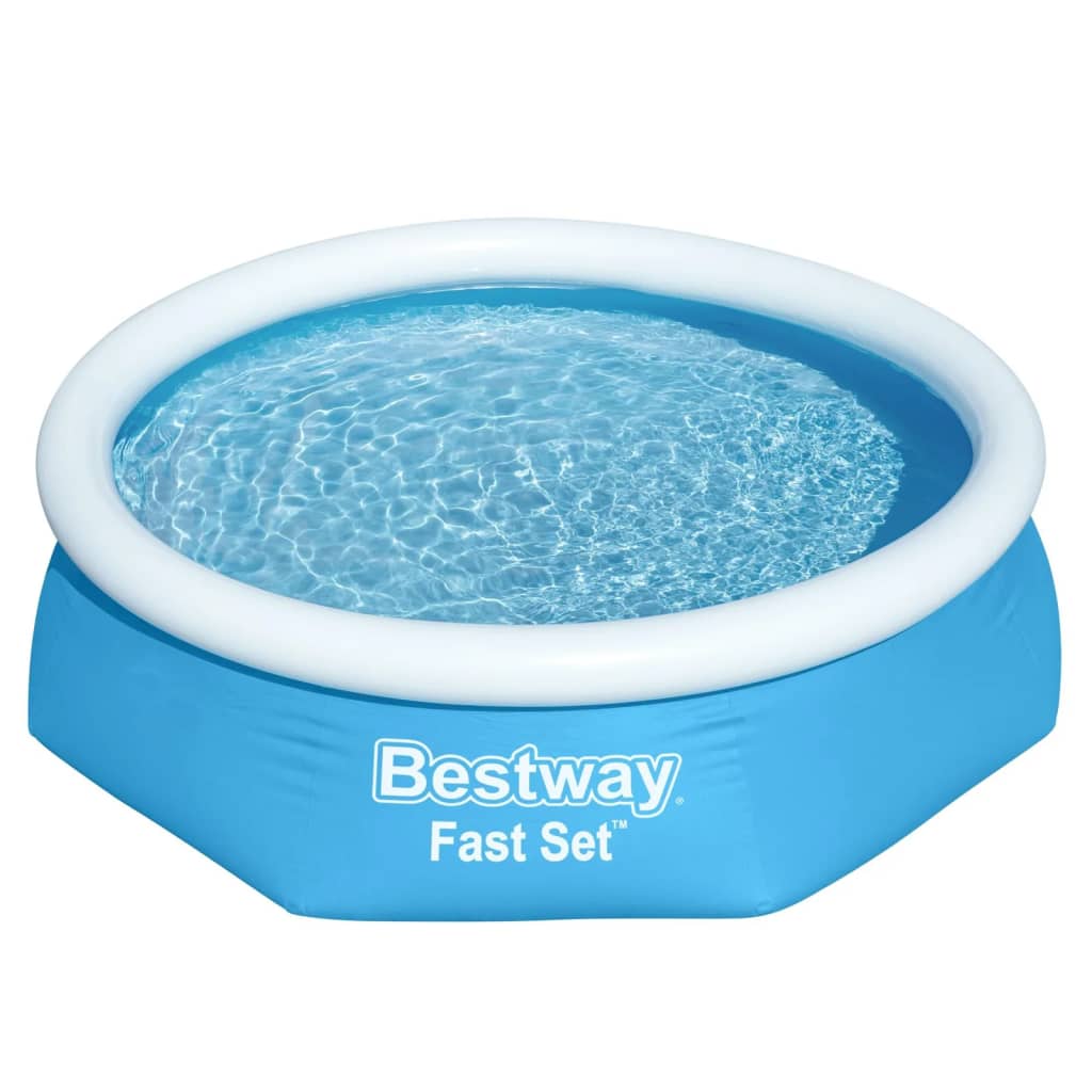 Bestway Swimming Pool Fast Set Round 244x61 cm Blue