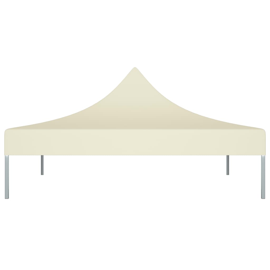vidaXL Party Tent Roof 2x2 m Cream 270 g/m²