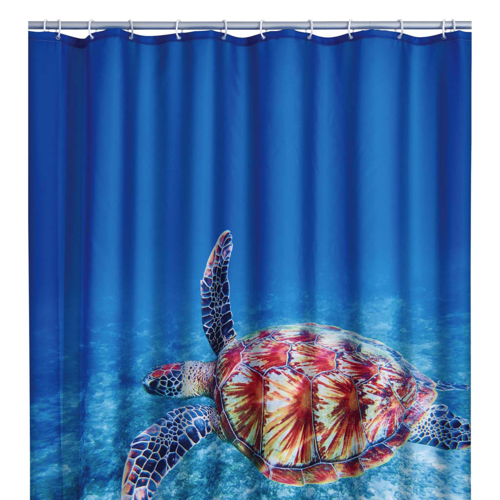 RIDDER Shower Curtain Turtle 180x200 cm