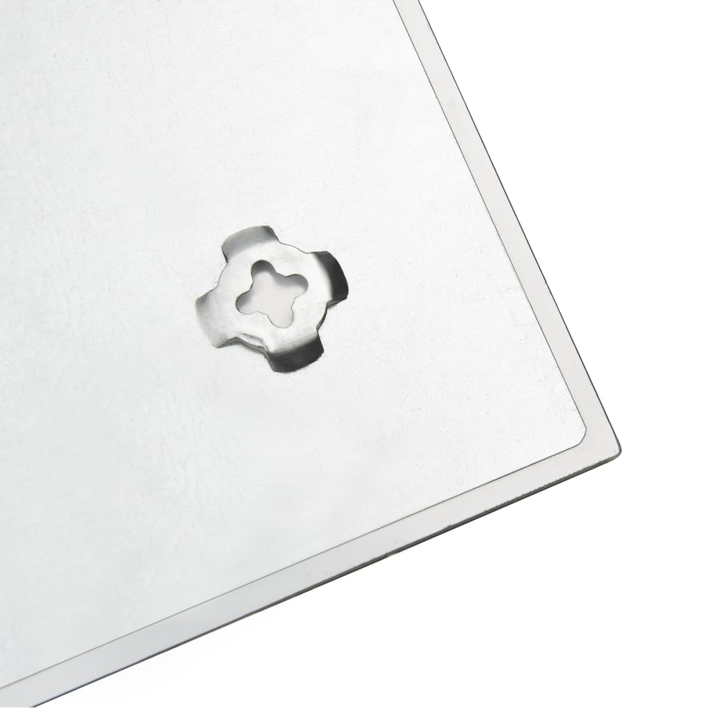 vidaXL Wall Mounted Magnetic Board Glass 60x40 cm